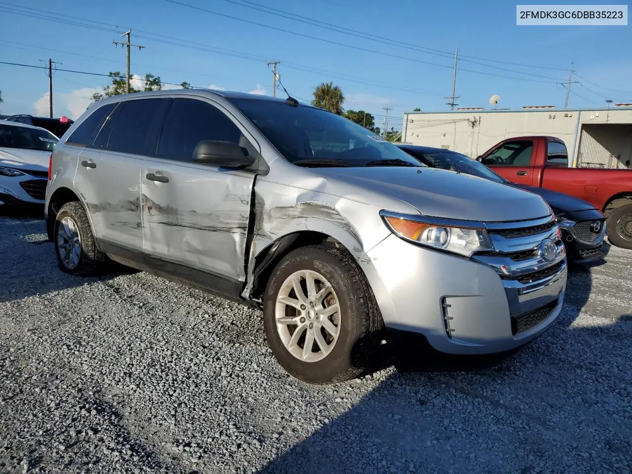 2fmdk3gc6dbb35223 2FMDK3GC6DBB35223 2013 Ford Edge Se