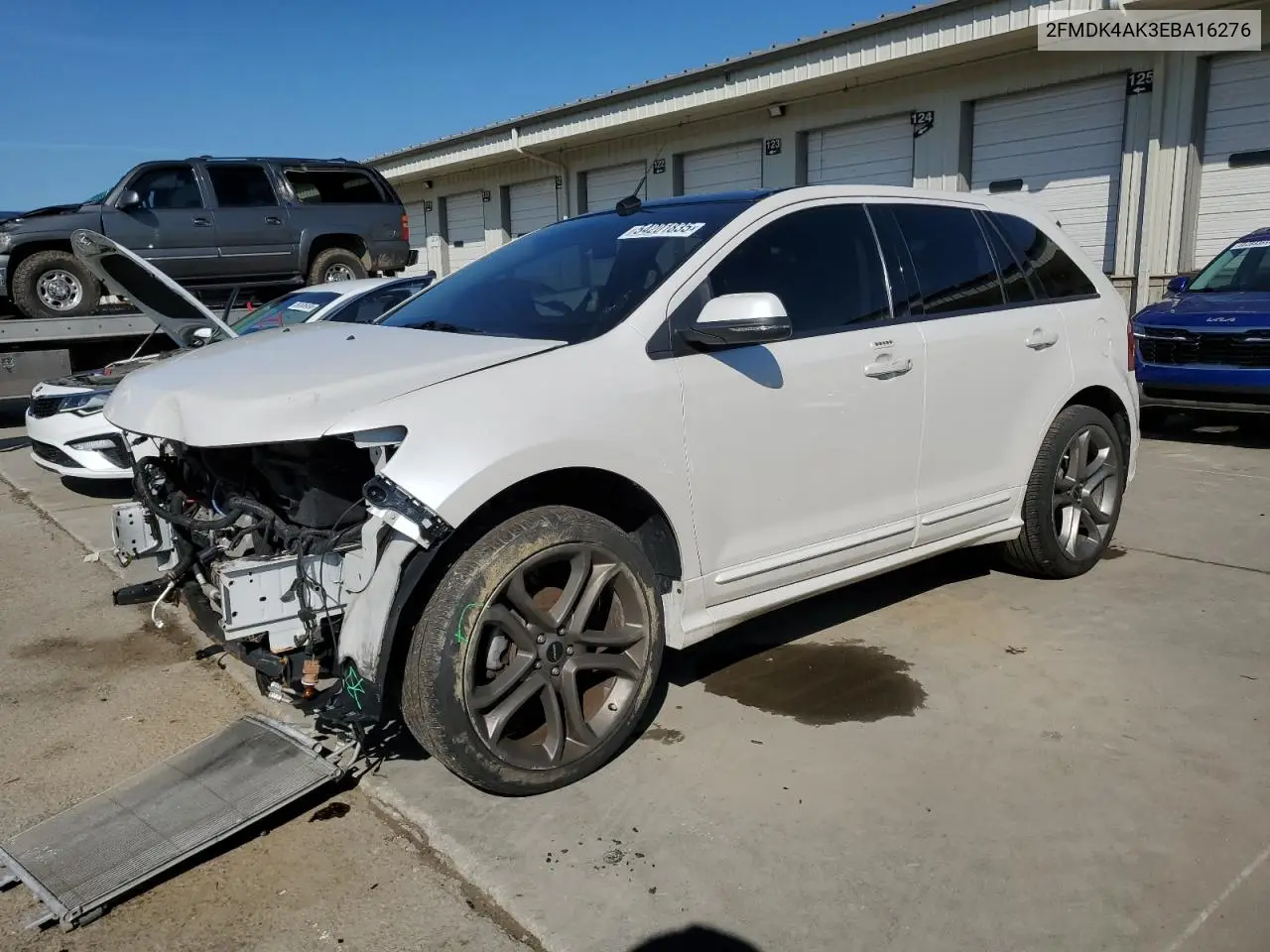 2014 Ford Edge Sport VIN: 2FMDK4AK3EBA16276 Lot: 54201835