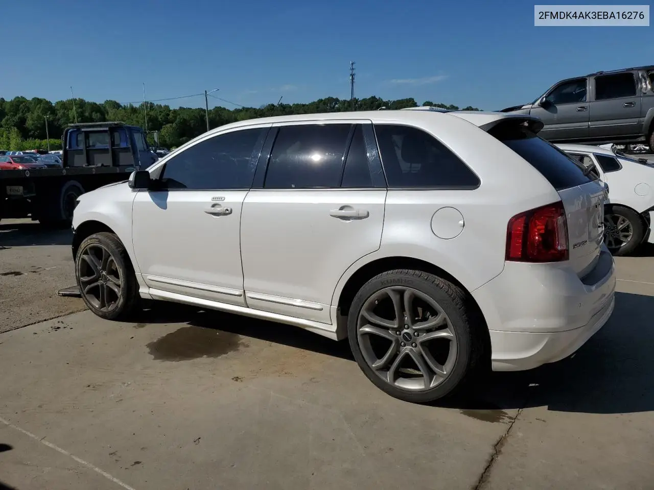 2014 Ford Edge Sport VIN: 2FMDK4AK3EBA16276 Lot: 54201835