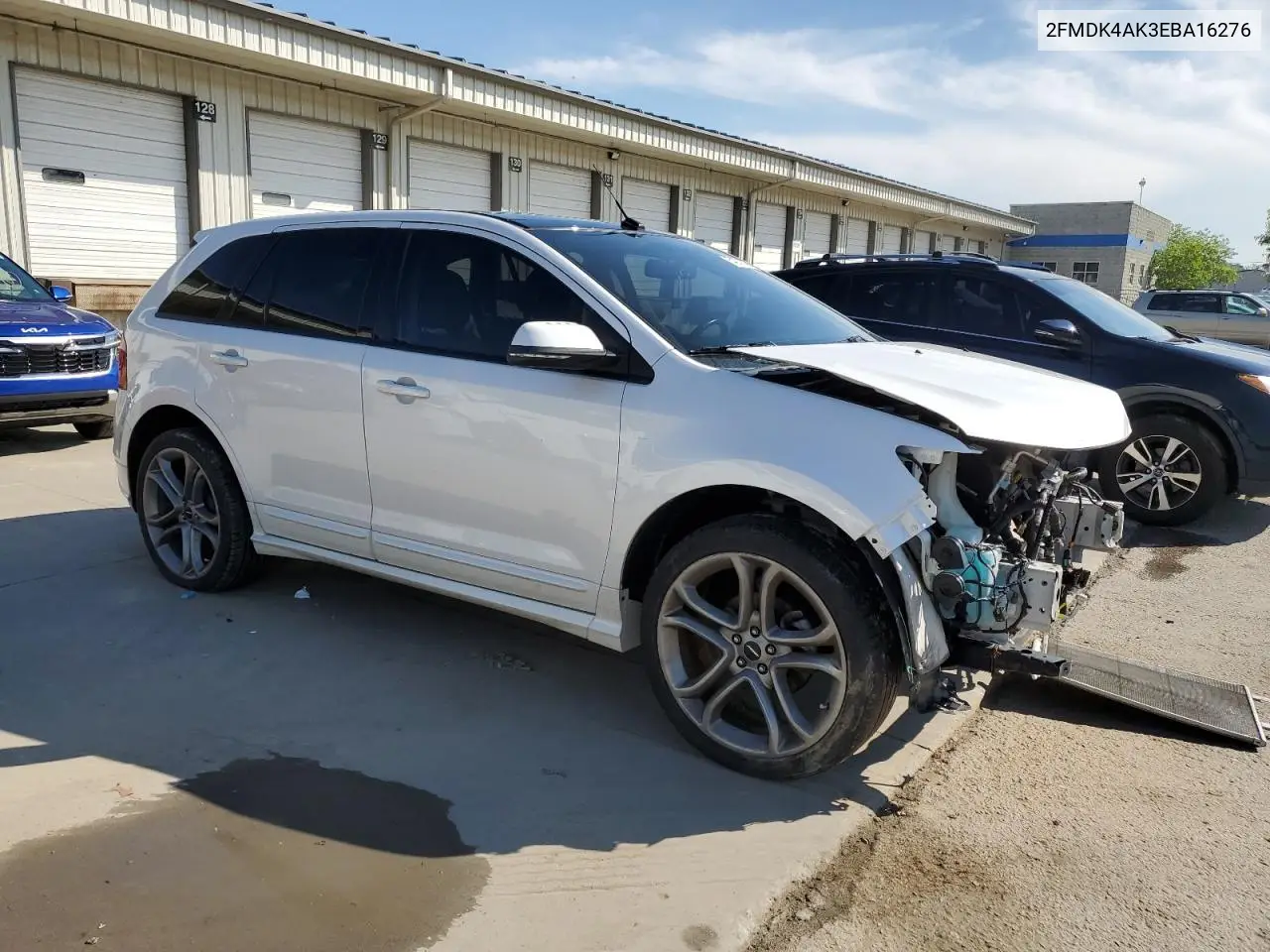 2014 Ford Edge Sport VIN: 2FMDK4AK3EBA16276 Lot: 54201835