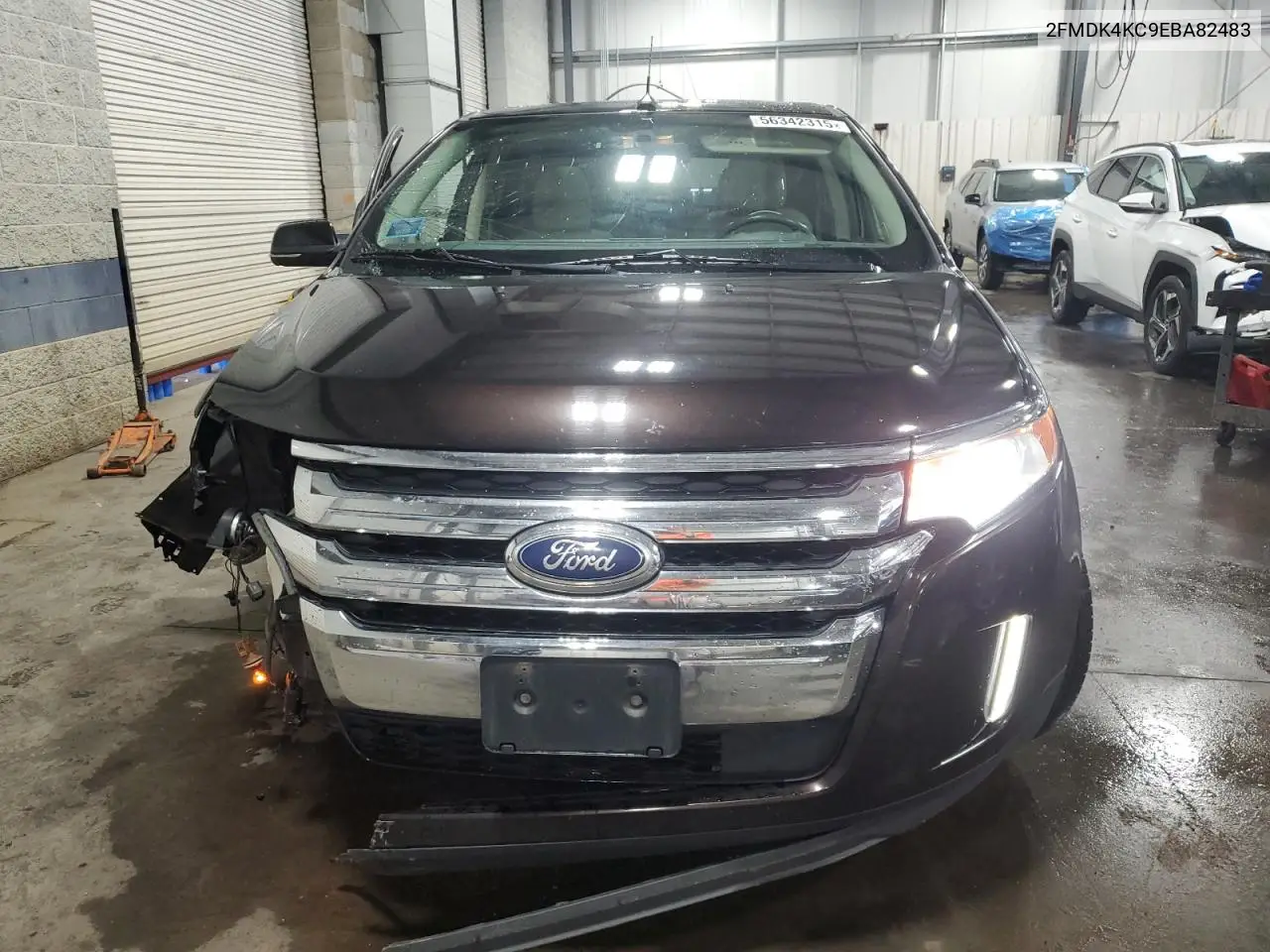 2014 Ford Edge Limited VIN: 2FMDK4KC9EBA82483 Lot: 56342315