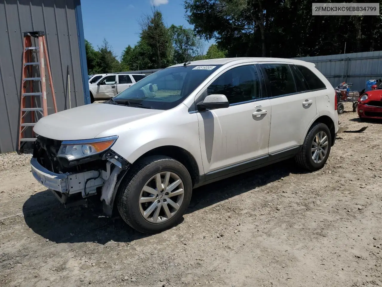 2014 Ford Edge Limited VIN: 2FMDK3KC9EBB34799 Lot: 56519355