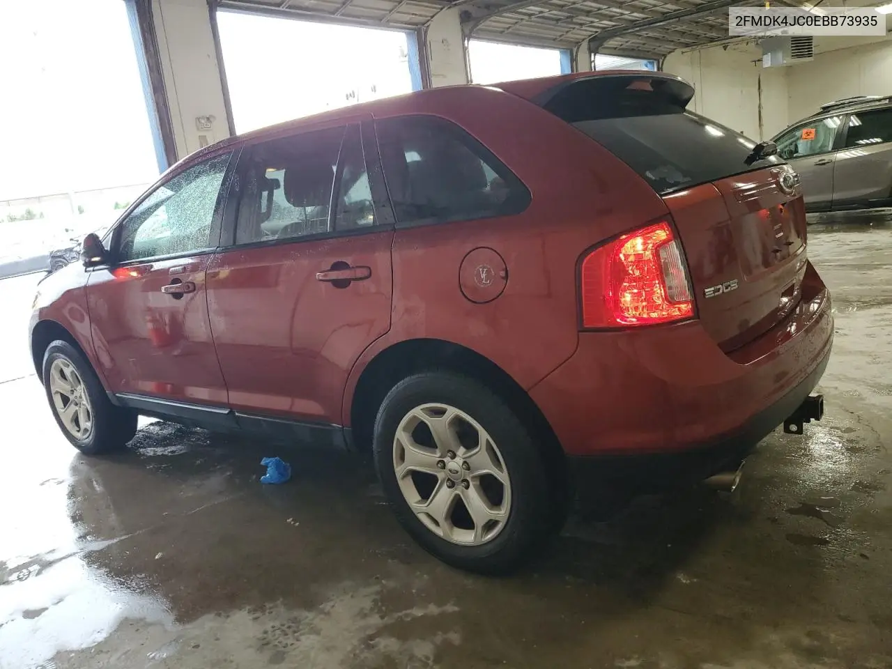 2014 Ford Edge Sel VIN: 2FMDK4JC0EBB73935 Lot: 62496685