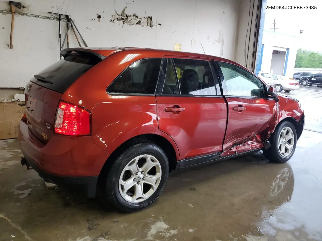 2014 Ford Edge Sel VIN: 2FMDK4JC0EBB73935 Lot: 62496685