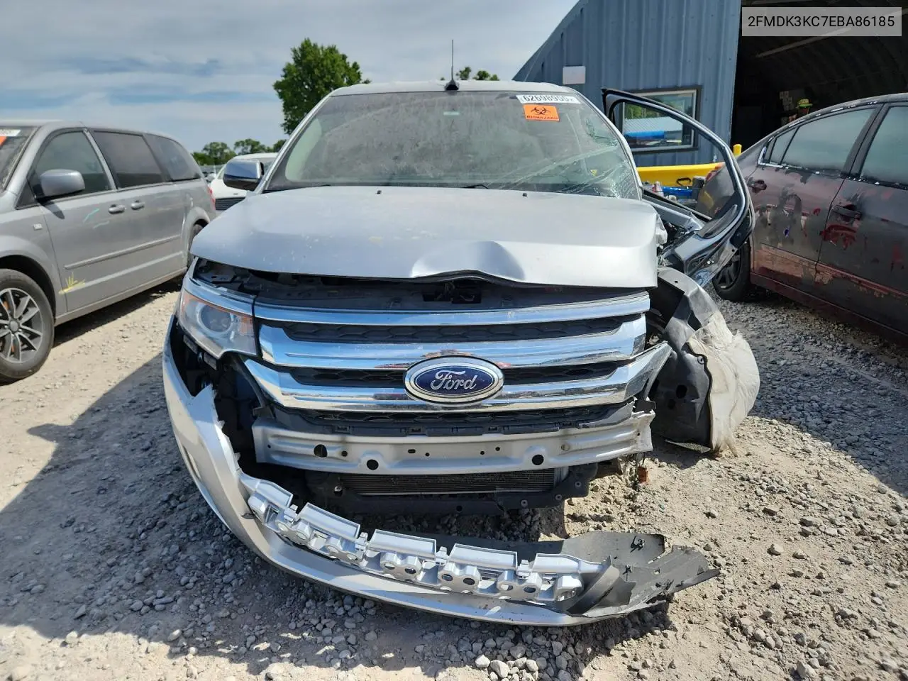 2014 Ford Edge Limited VIN: 2FMDK3KC7EBA86185 Lot: 62698955