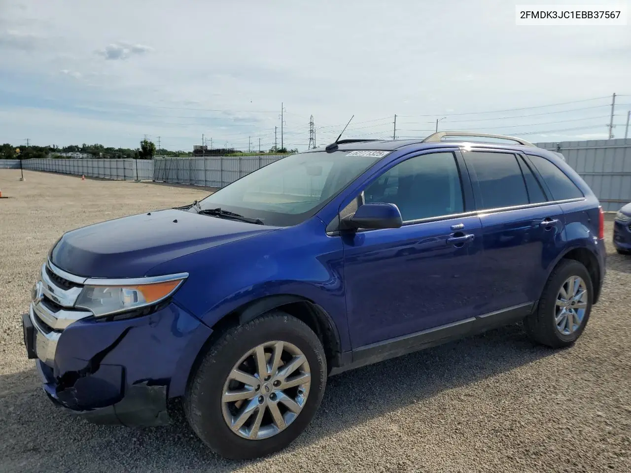 2014 Ford Edge Sel VIN: 2FMDK3JC1EBB37567 Lot: 62771325
