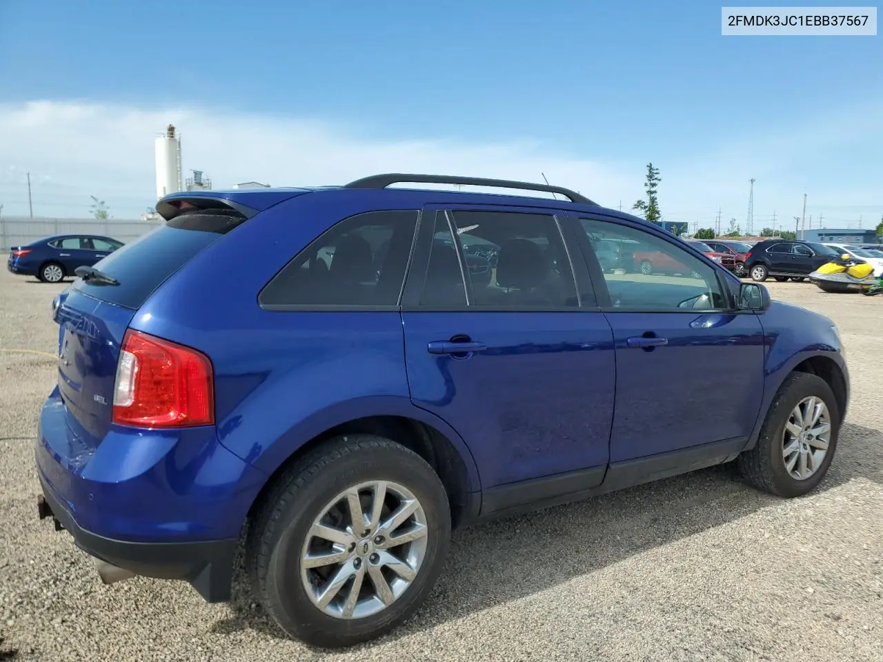 2014 Ford Edge Sel VIN: 2FMDK3JC1EBB37567 Lot: 62771325