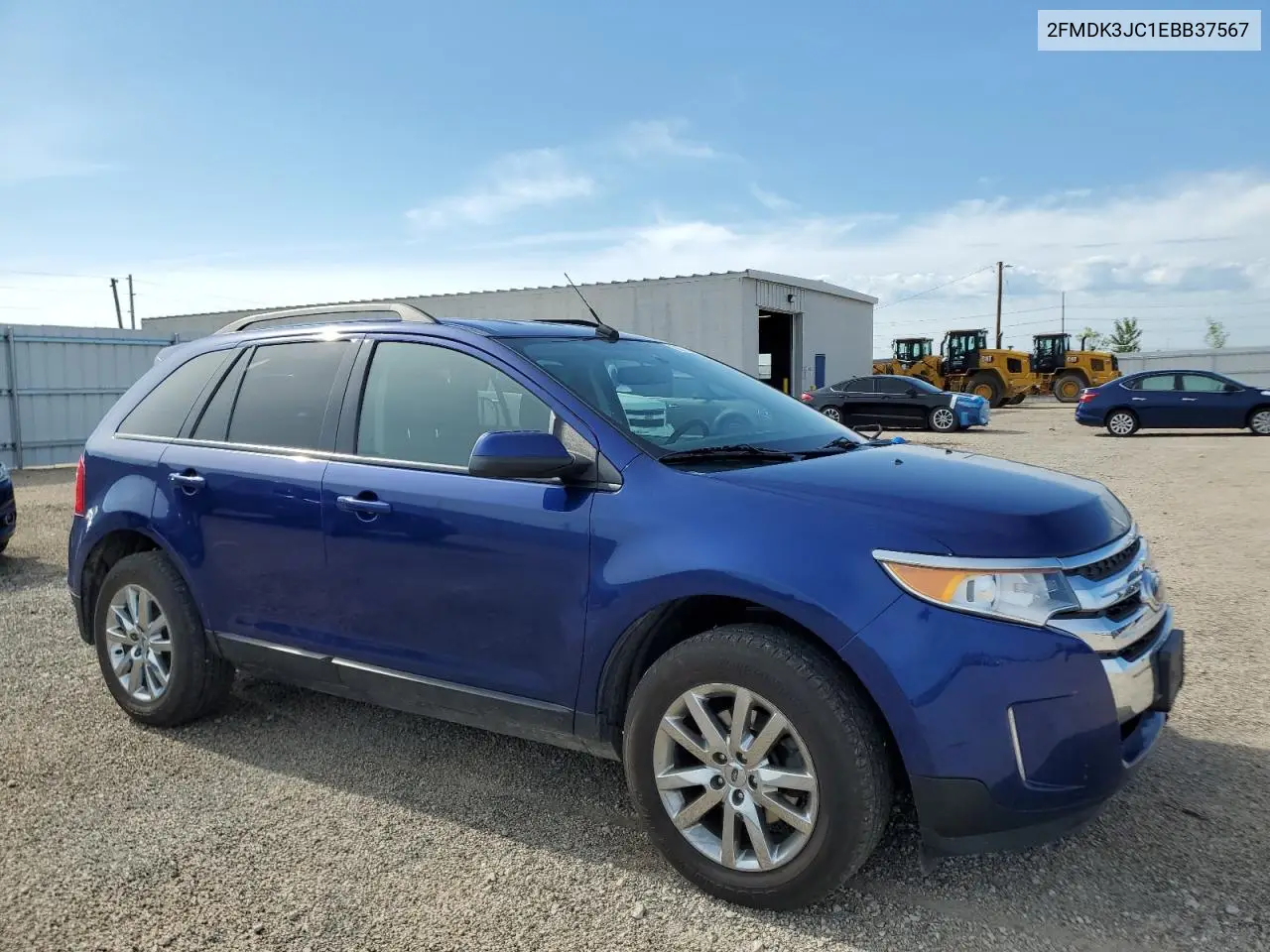 2014 Ford Edge Sel VIN: 2FMDK3JC1EBB37567 Lot: 62771325