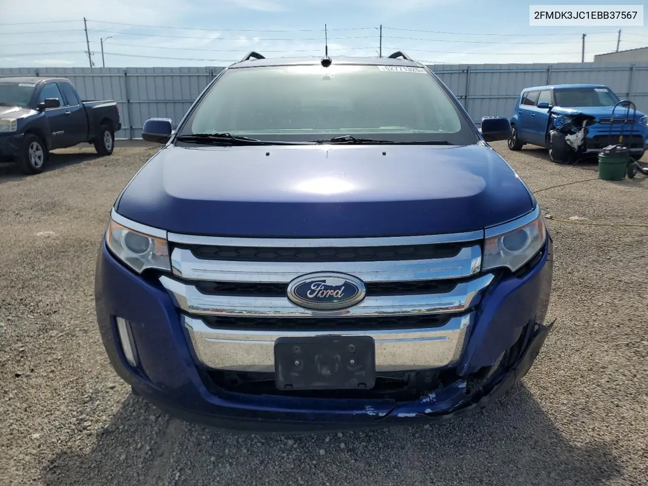 2014 Ford Edge Sel VIN: 2FMDK3JC1EBB37567 Lot: 62771325