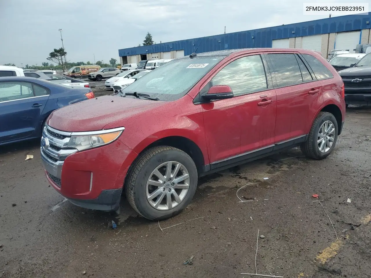 2fmdk3jc9ebb23951 2FMDK3JC9EBB23951 2014 Ford Edge Sel