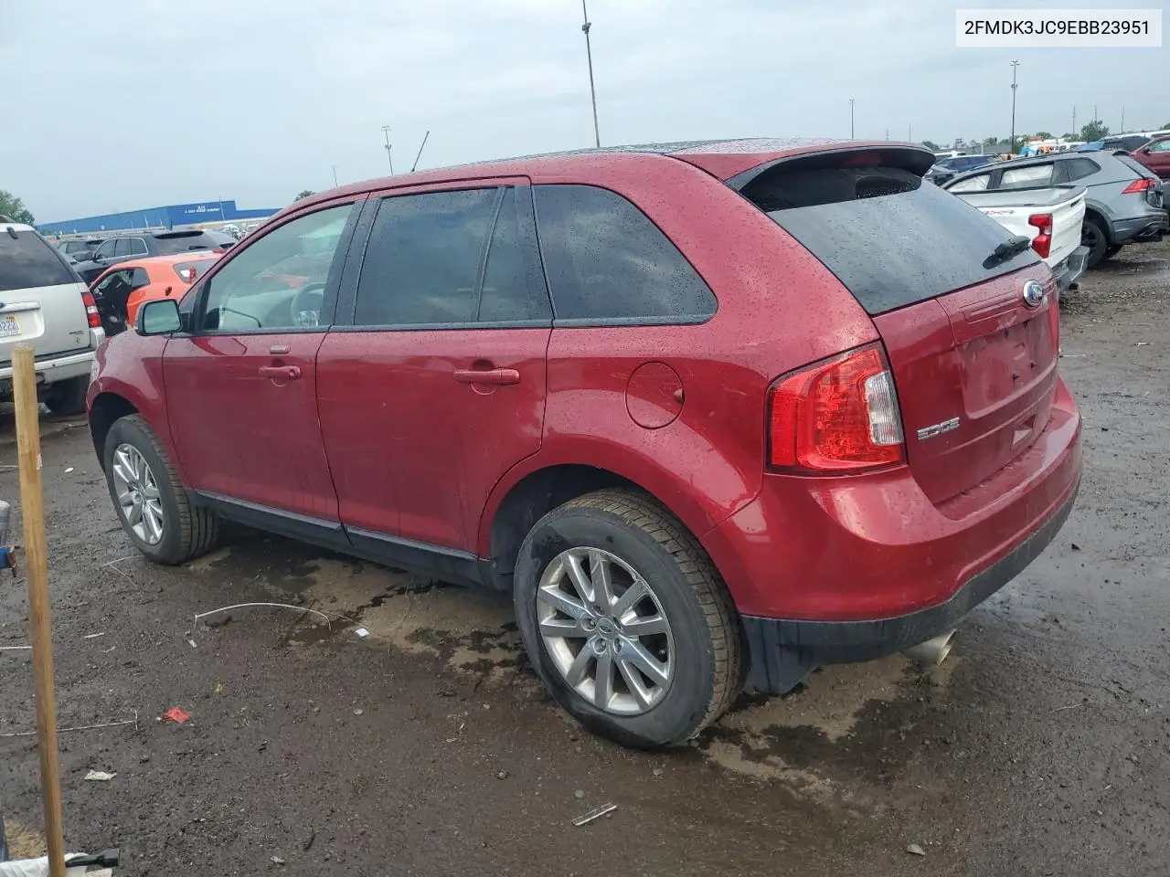 2fmdk3jc9ebb23951 2FMDK3JC9EBB23951 2014 Ford Edge Sel