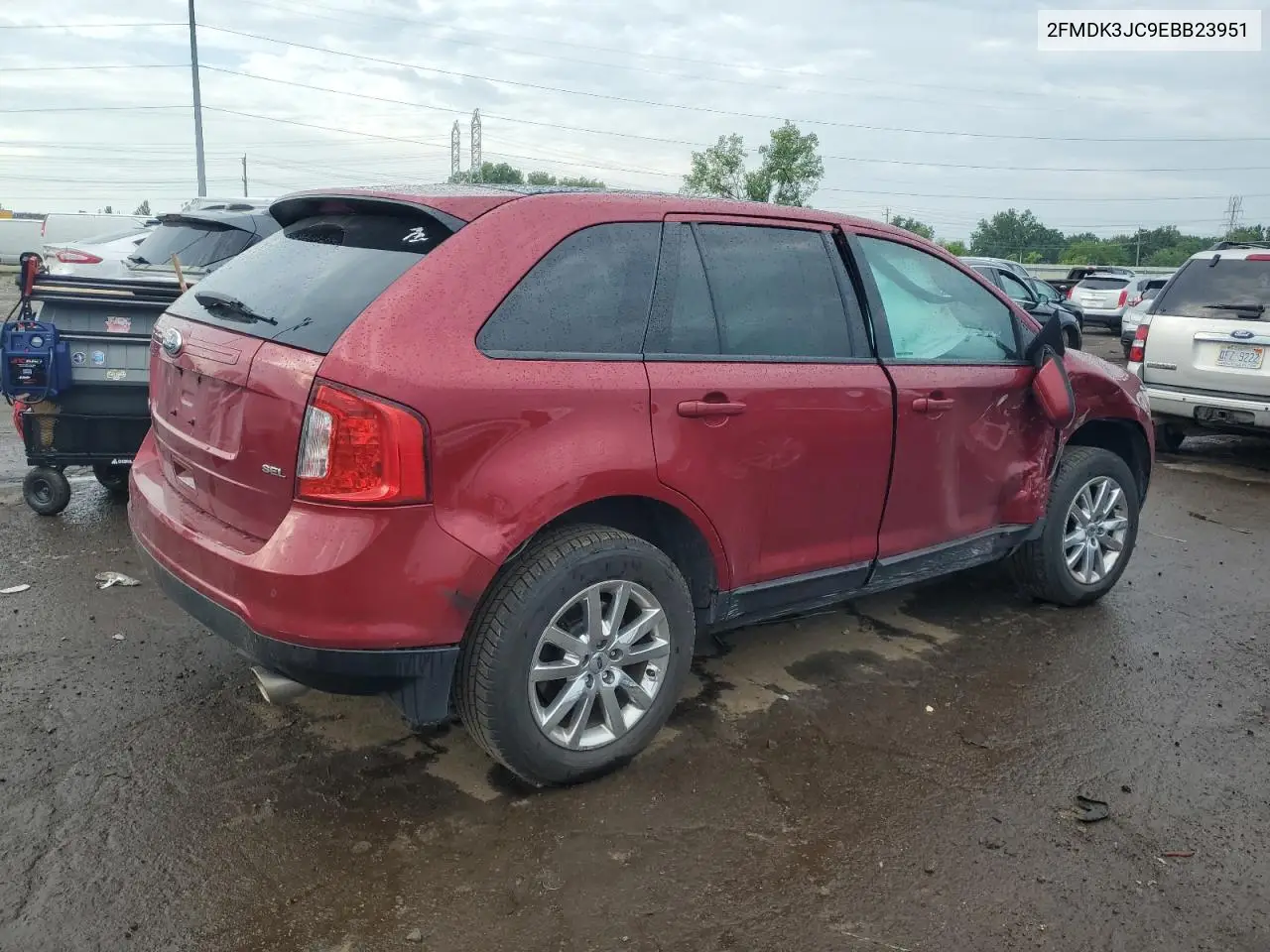 2fmdk3jc9ebb23951 2FMDK3JC9EBB23951 2014 Ford Edge Sel
