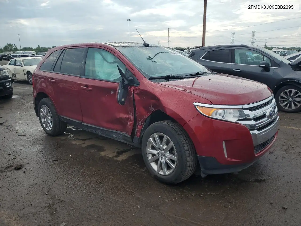 2fmdk3jc9ebb23951 2FMDK3JC9EBB23951 2014 Ford Edge Sel