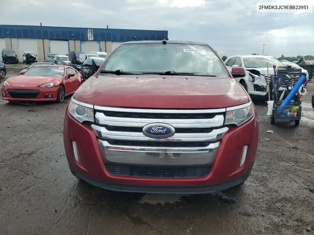 2fmdk3jc9ebb23951 2FMDK3JC9EBB23951 2014 Ford Edge Sel
