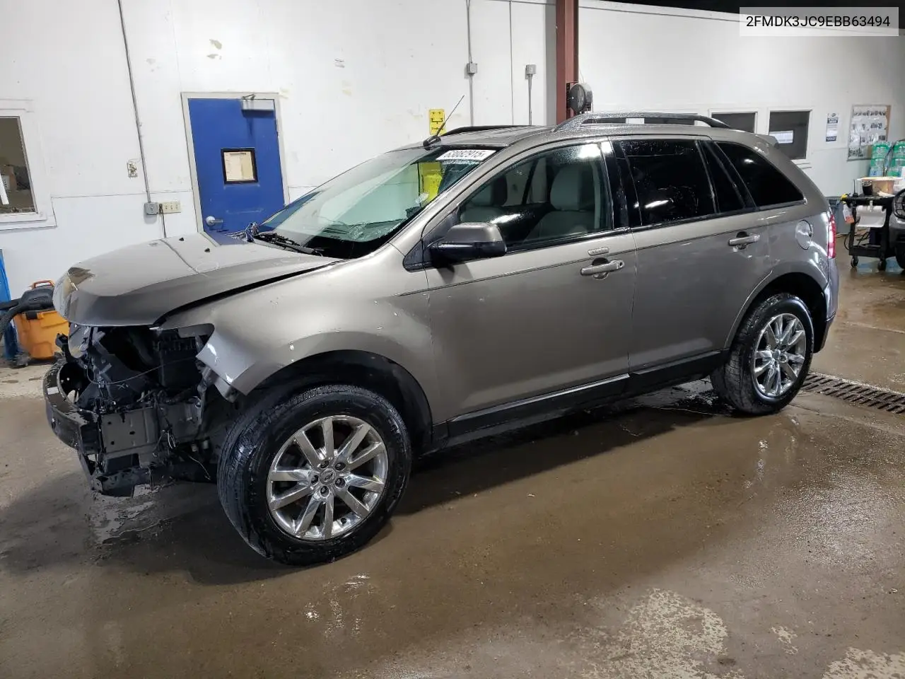 2014 Ford Edge Sel VIN: 2FMDK3JC9EBB63494 Lot: 63082915