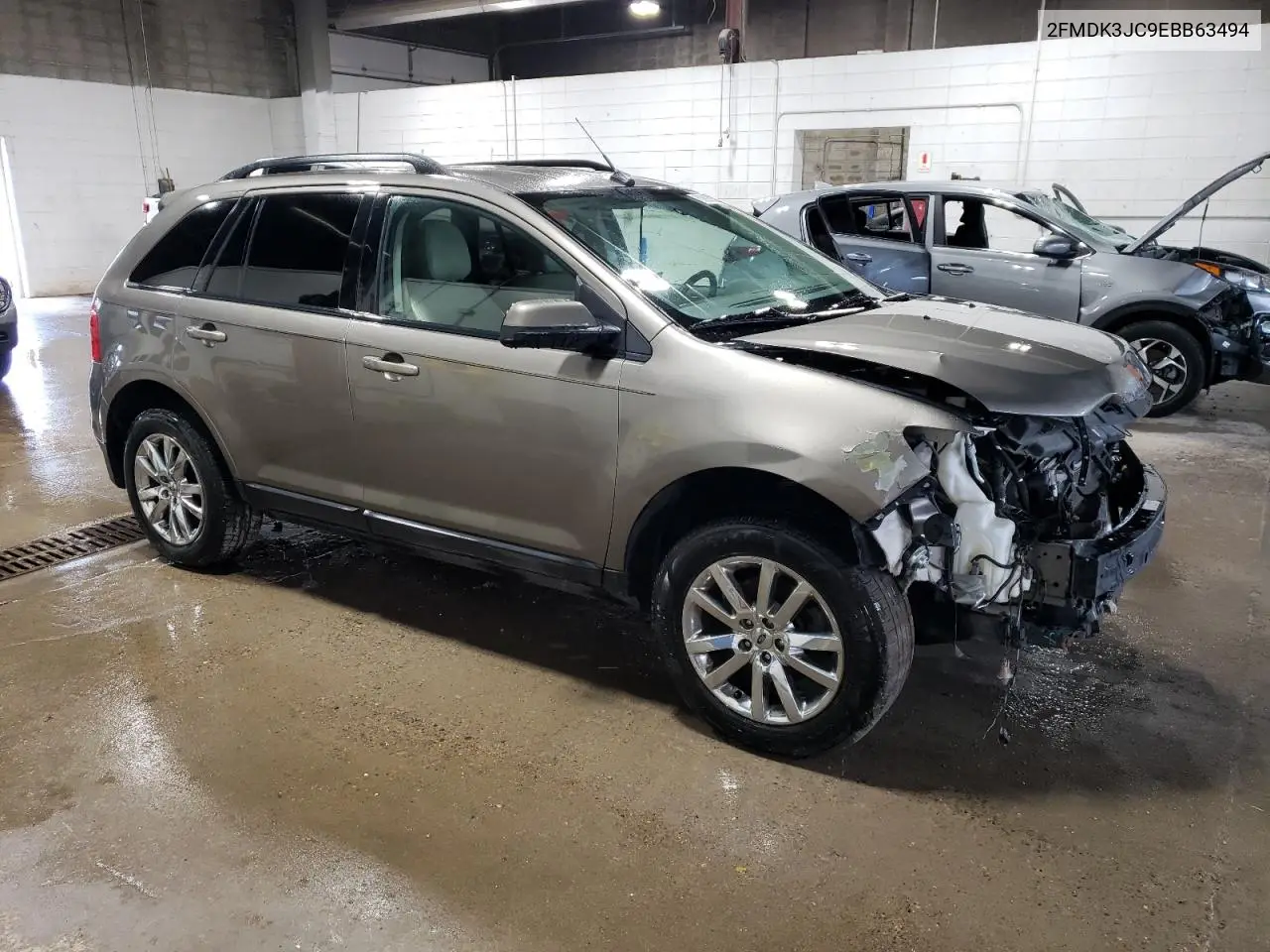 2014 Ford Edge Sel VIN: 2FMDK3JC9EBB63494 Lot: 63082915