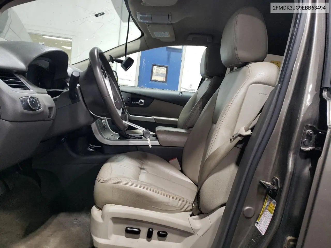 2014 Ford Edge Sel VIN: 2FMDK3JC9EBB63494 Lot: 63082915