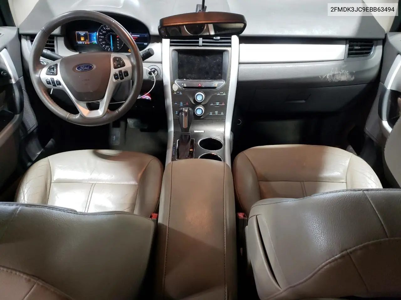 2014 Ford Edge Sel VIN: 2FMDK3JC9EBB63494 Lot: 63082915