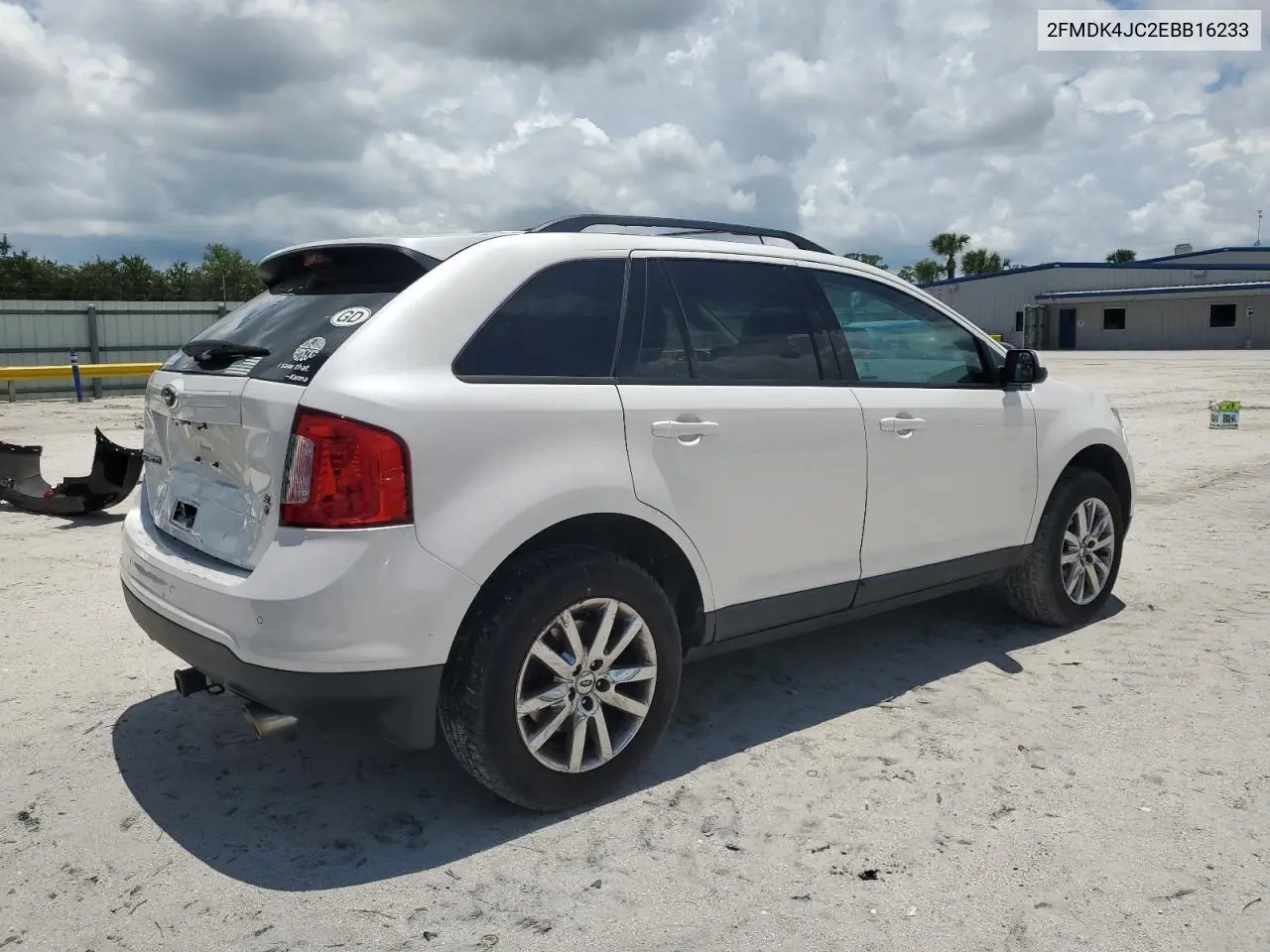2014 Ford Edge Sel VIN: 2FMDK4JC2EBB16233 Lot: 64004295