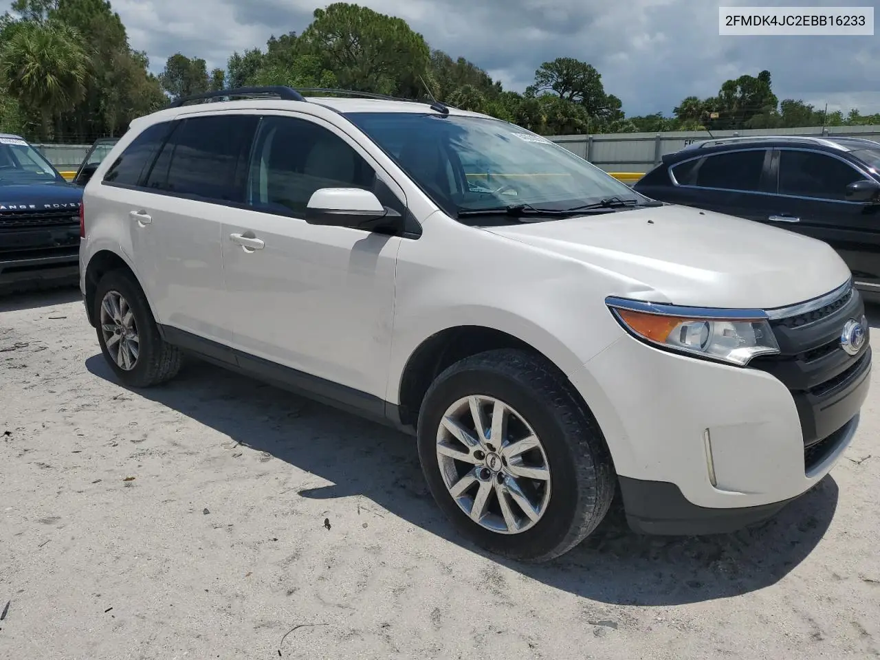2014 Ford Edge Sel VIN: 2FMDK4JC2EBB16233 Lot: 64004295