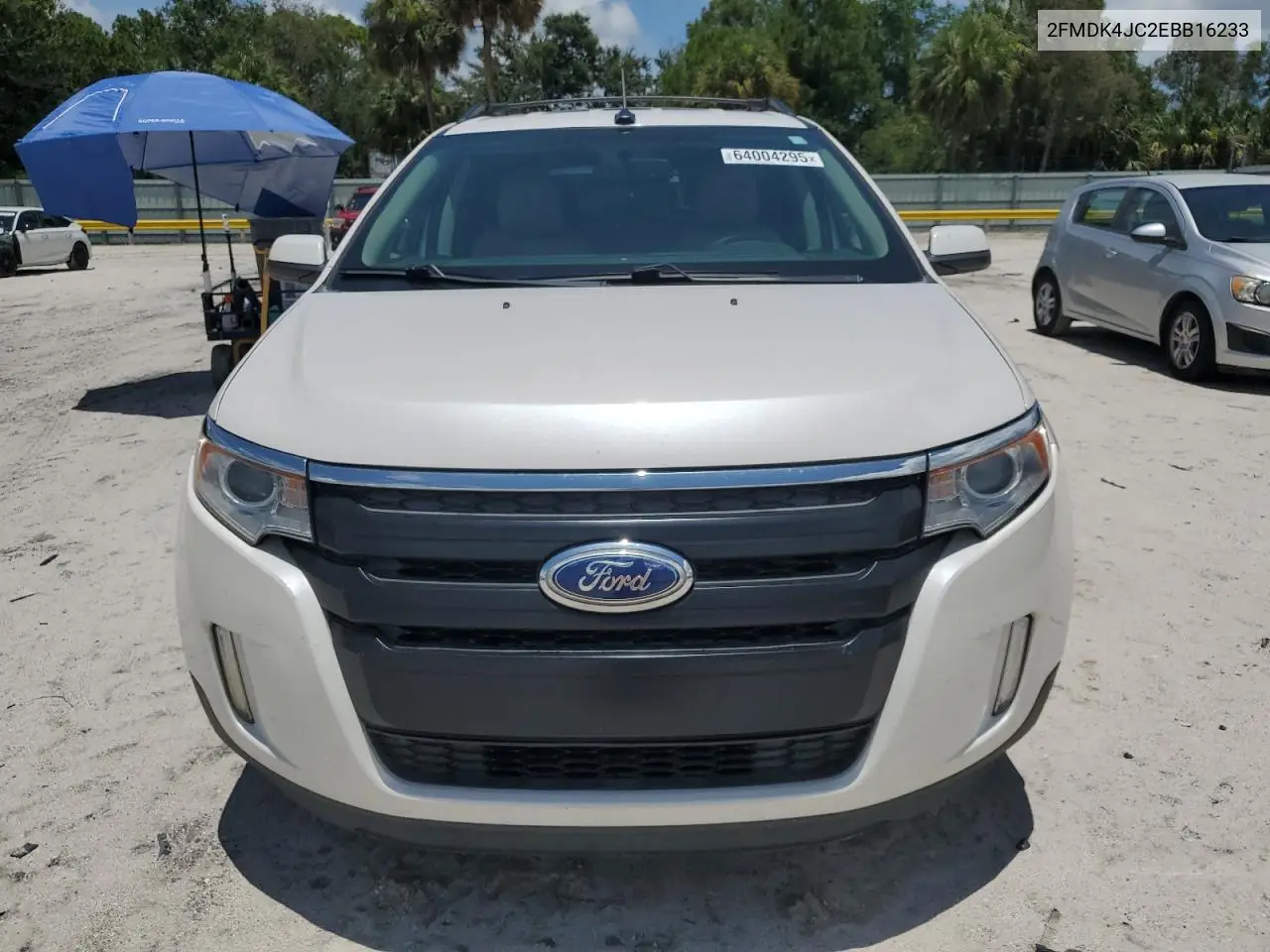 2014 Ford Edge Sel VIN: 2FMDK4JC2EBB16233 Lot: 64004295