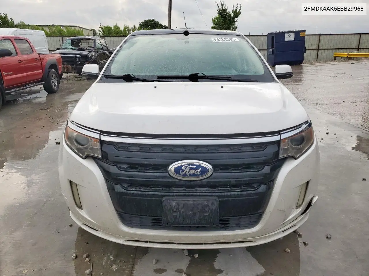 2014 Ford Edge Sport VIN: 2FMDK4AK5EBB29968 Lot: 64202395