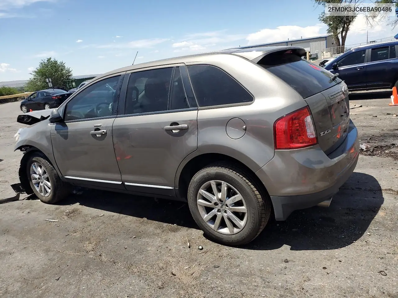 2014 Ford Edge Sel VIN: 2FMDK3JC6EBA90486 Lot: 64816955