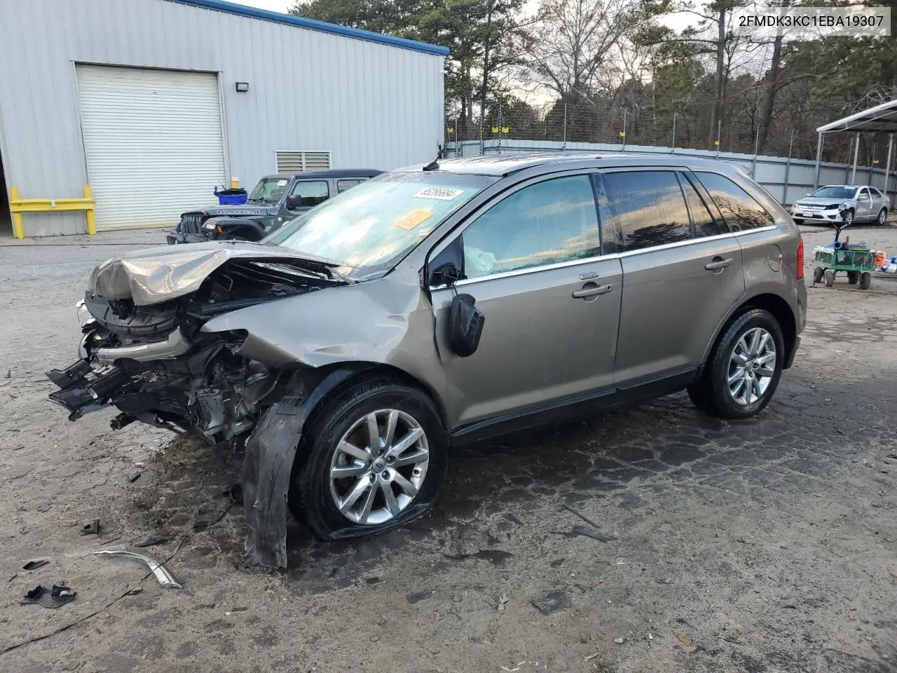 2014 Ford Edge Limited VIN: 2FMDK3KC1EBA19307 Lot: 85286684