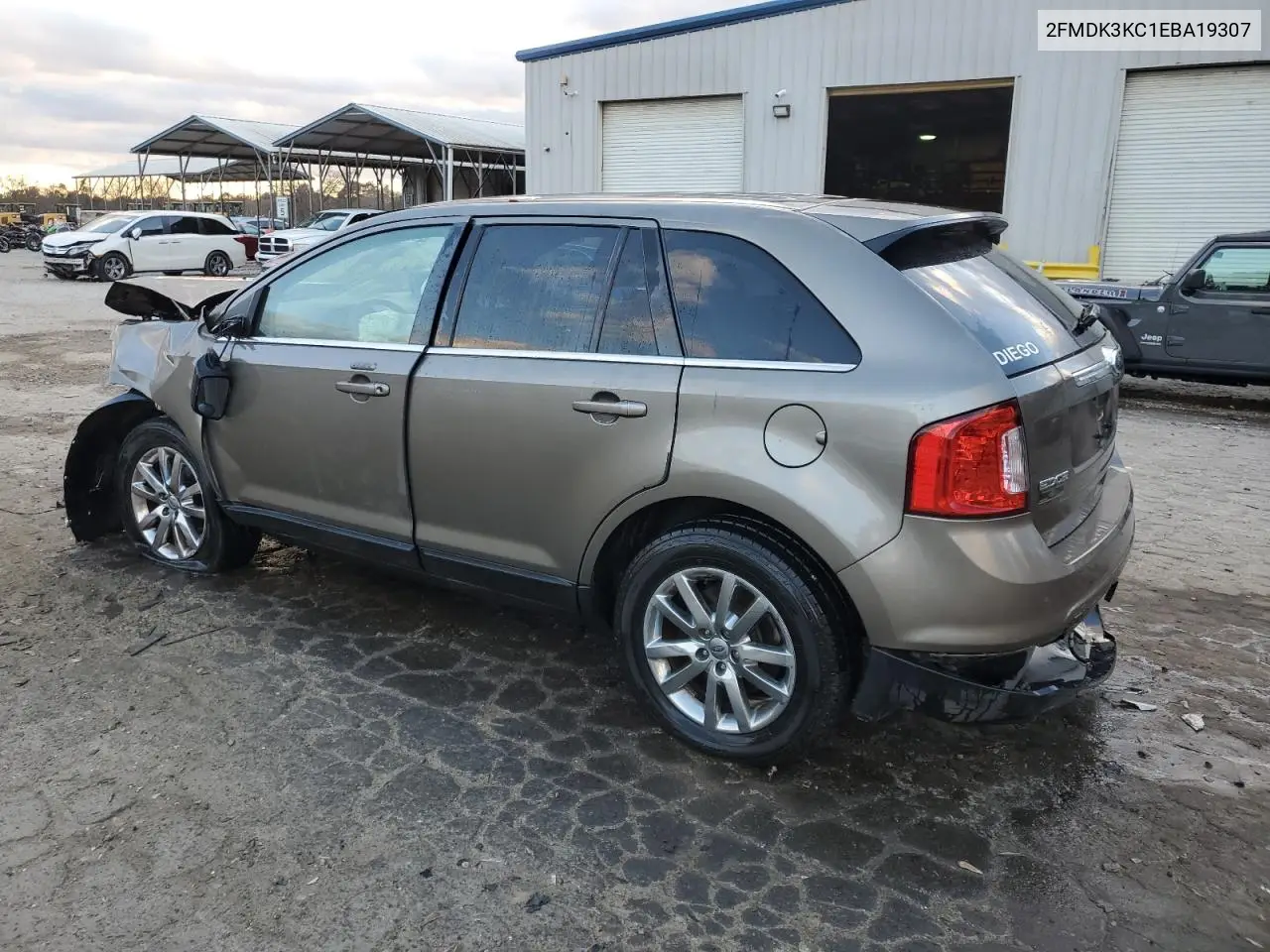 2014 Ford Edge Limited VIN: 2FMDK3KC1EBA19307 Lot: 85286684