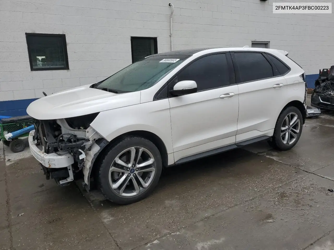 2015 Ford Edge Sport VIN: 2FMTK4AP3FBC00223 Lot: 56660565