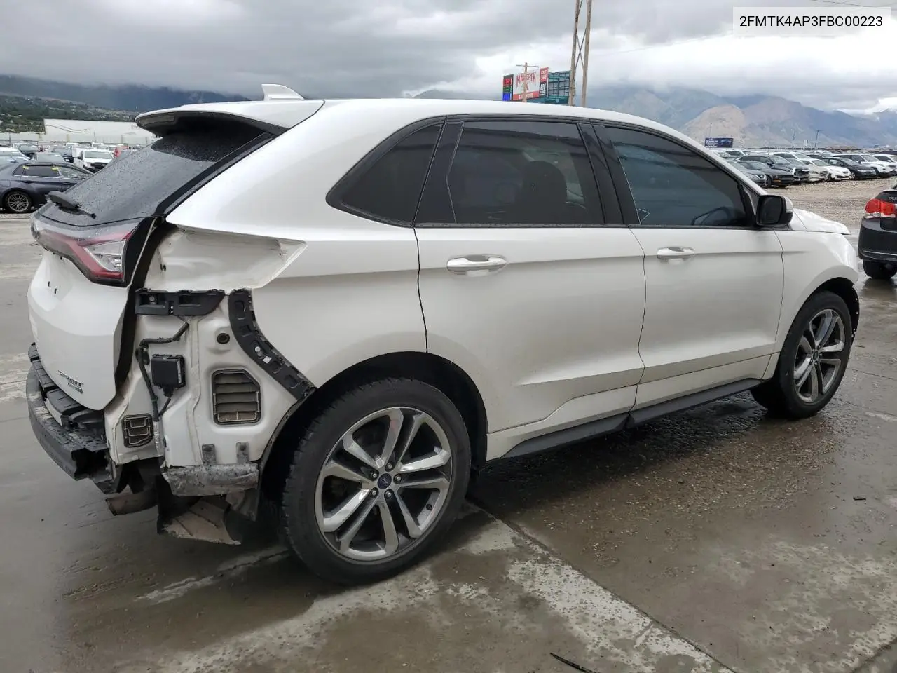 2015 Ford Edge Sport VIN: 2FMTK4AP3FBC00223 Lot: 56660565