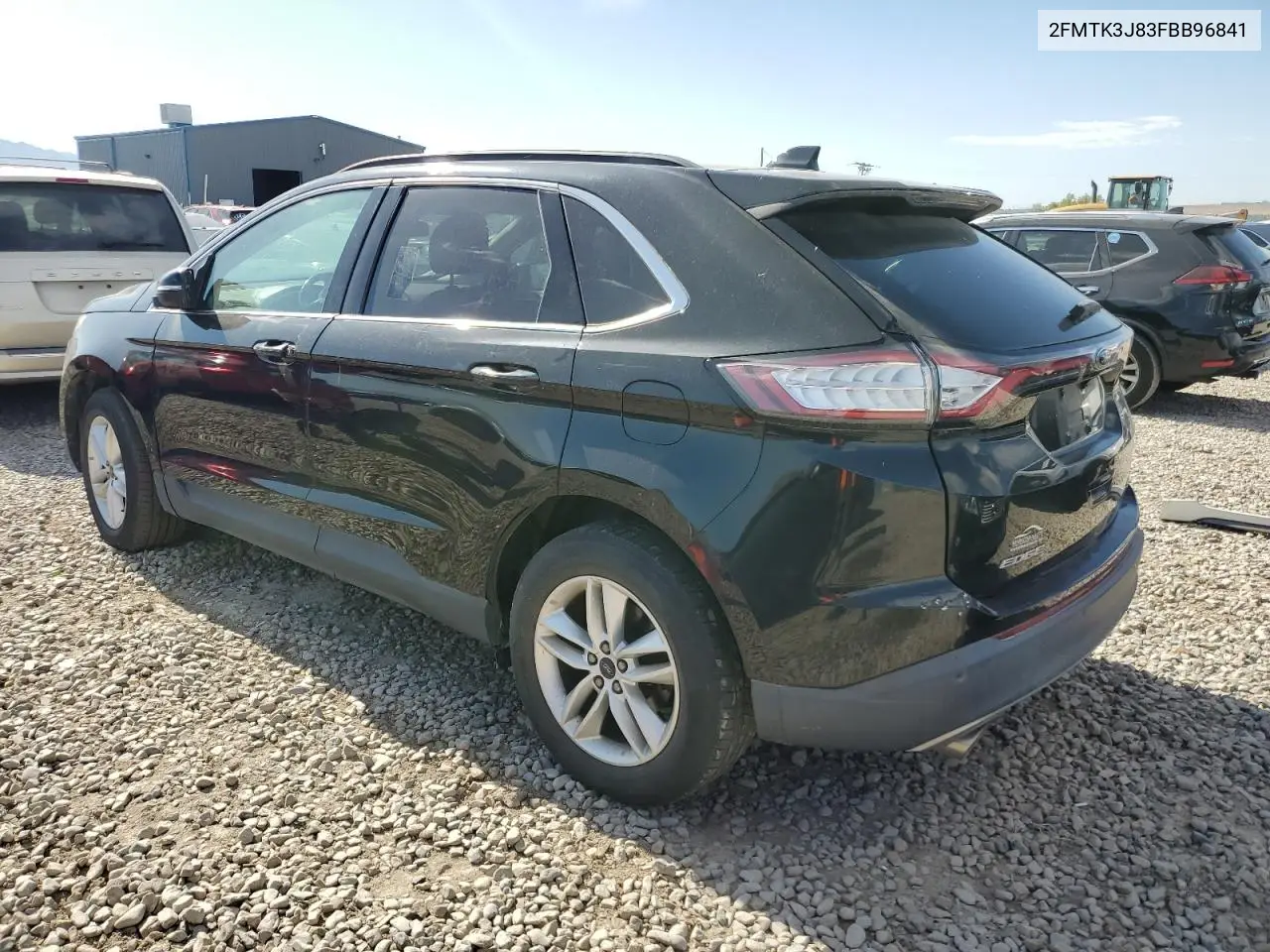 2015 Ford Edge Sel VIN: 2FMTK3J83FBB96841 Lot: 62941105