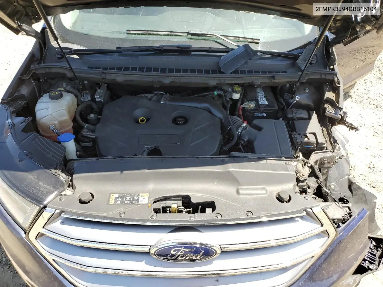 2fmpk3j94gbb16104 2FMPK3J94GBB16104 2016 Ford Edge Sel