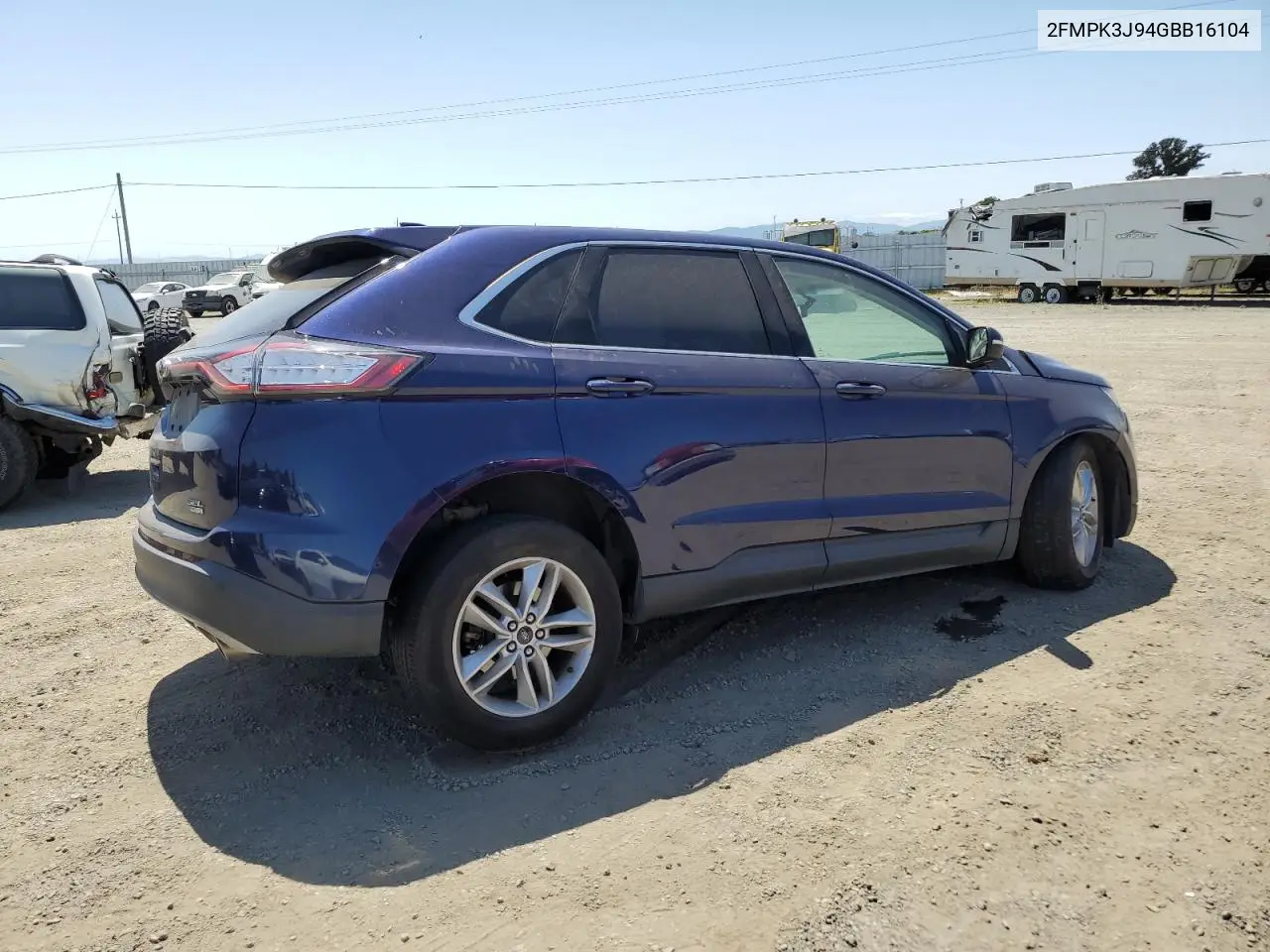 2fmpk3j94gbb16104 2FMPK3J94GBB16104 2016 Ford Edge Sel