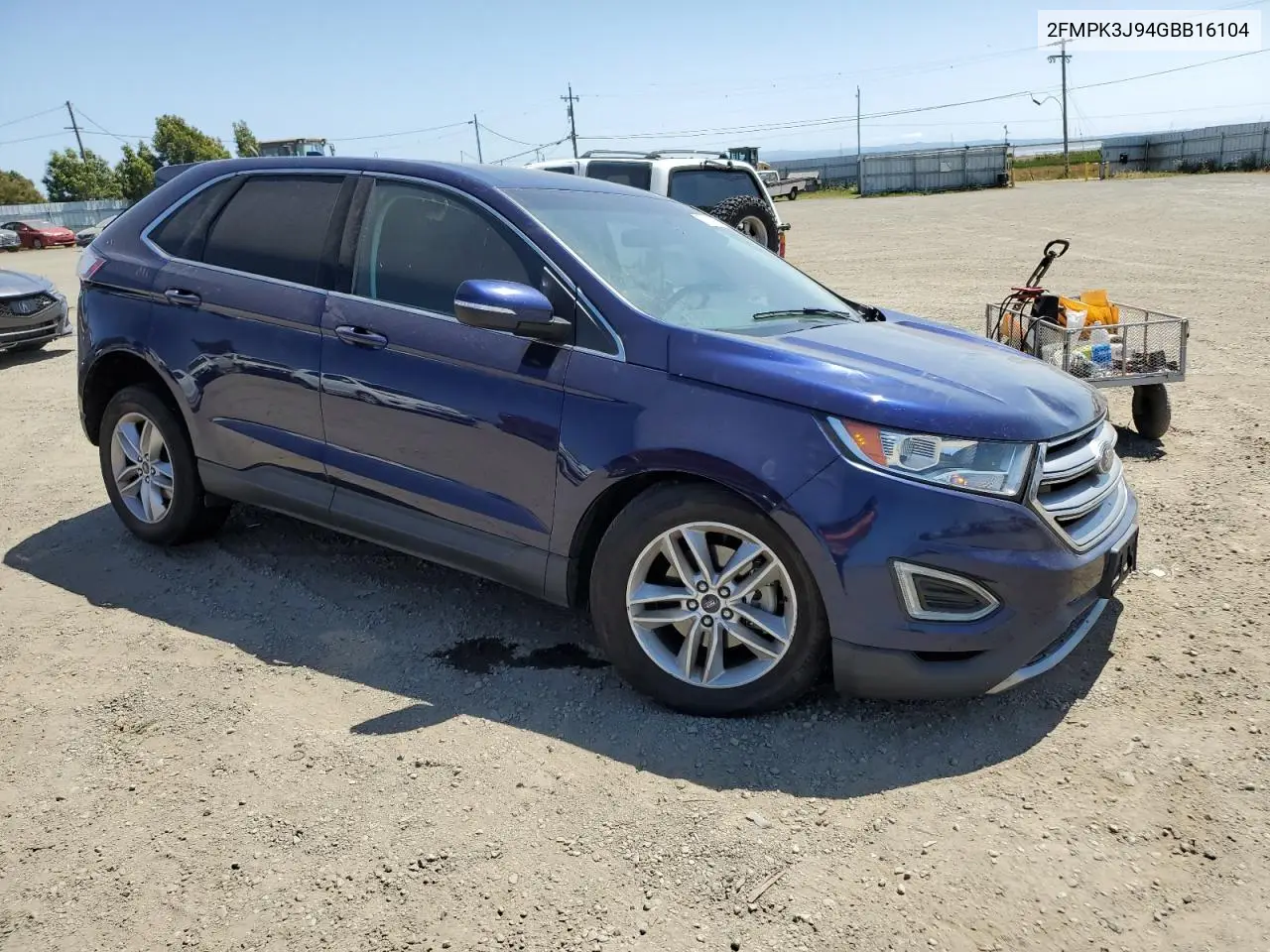 2fmpk3j94gbb16104 2FMPK3J94GBB16104 2016 Ford Edge Sel