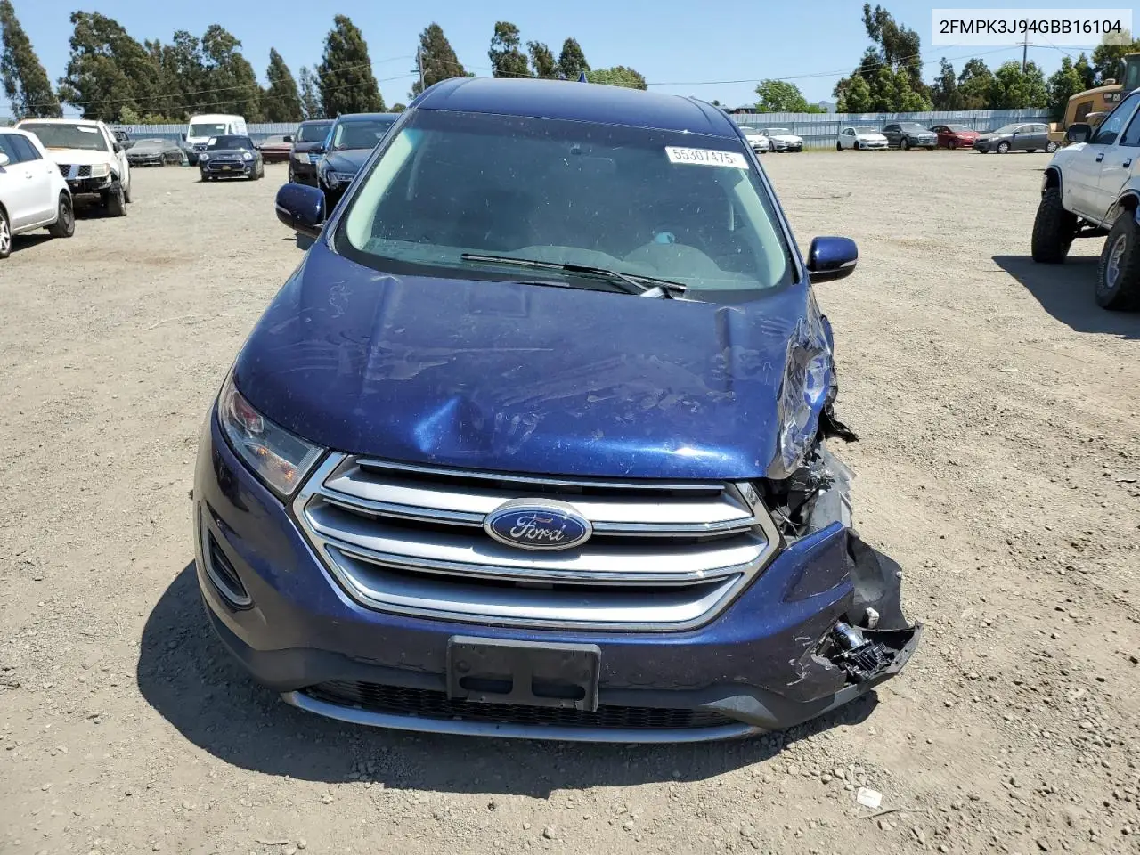 2fmpk3j94gbb16104 2FMPK3J94GBB16104 2016 Ford Edge Sel