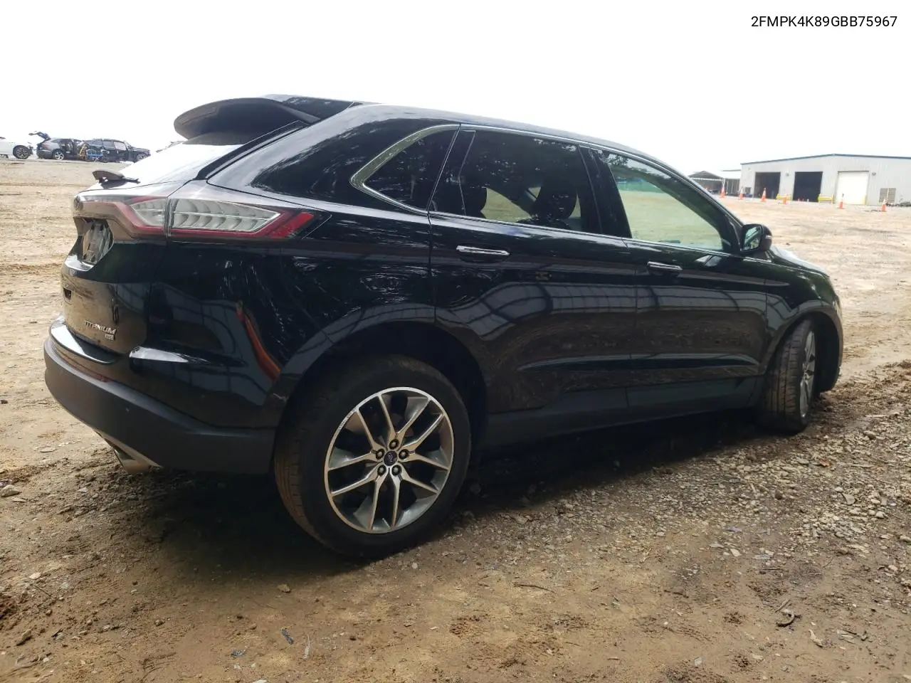 2016 Ford Edge Titanium VIN: 2FMPK4K89GBB75967 Lot: 56366285