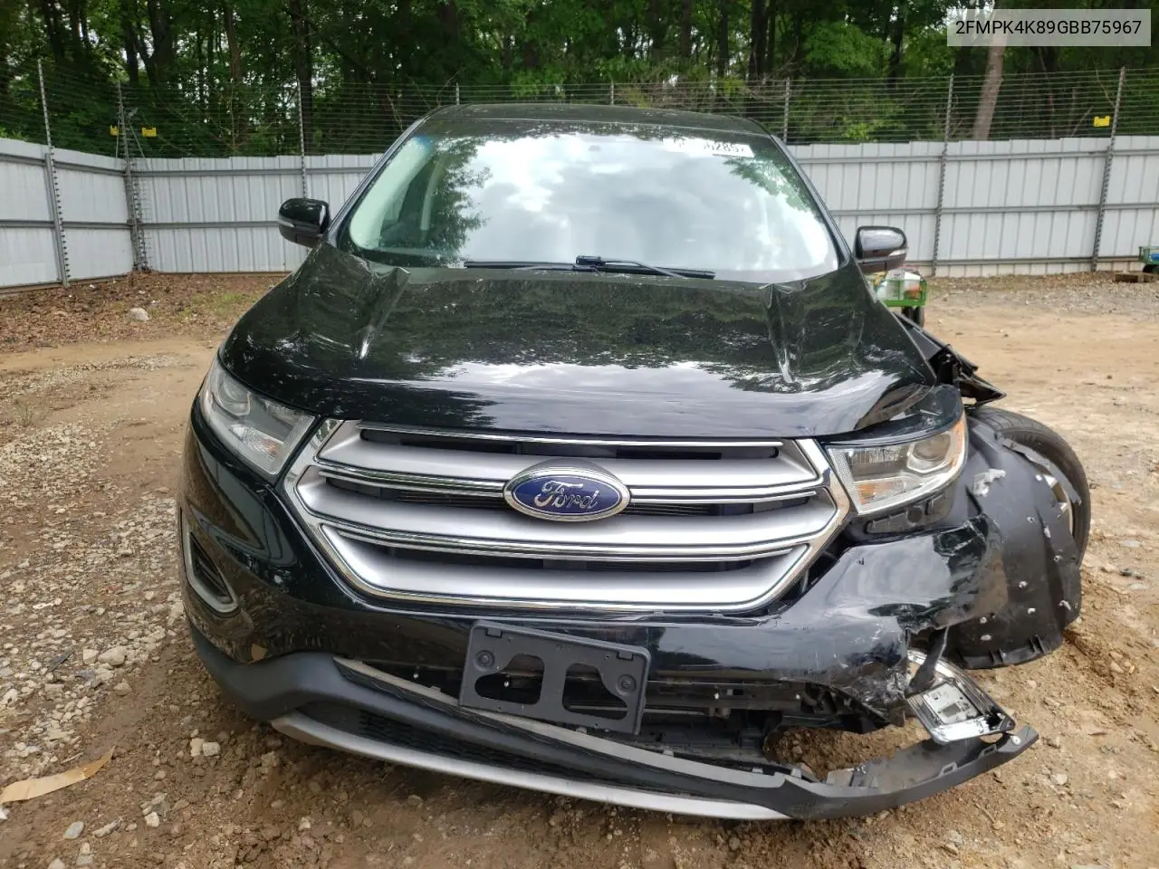 2016 Ford Edge Titanium VIN: 2FMPK4K89GBB75967 Lot: 56366285