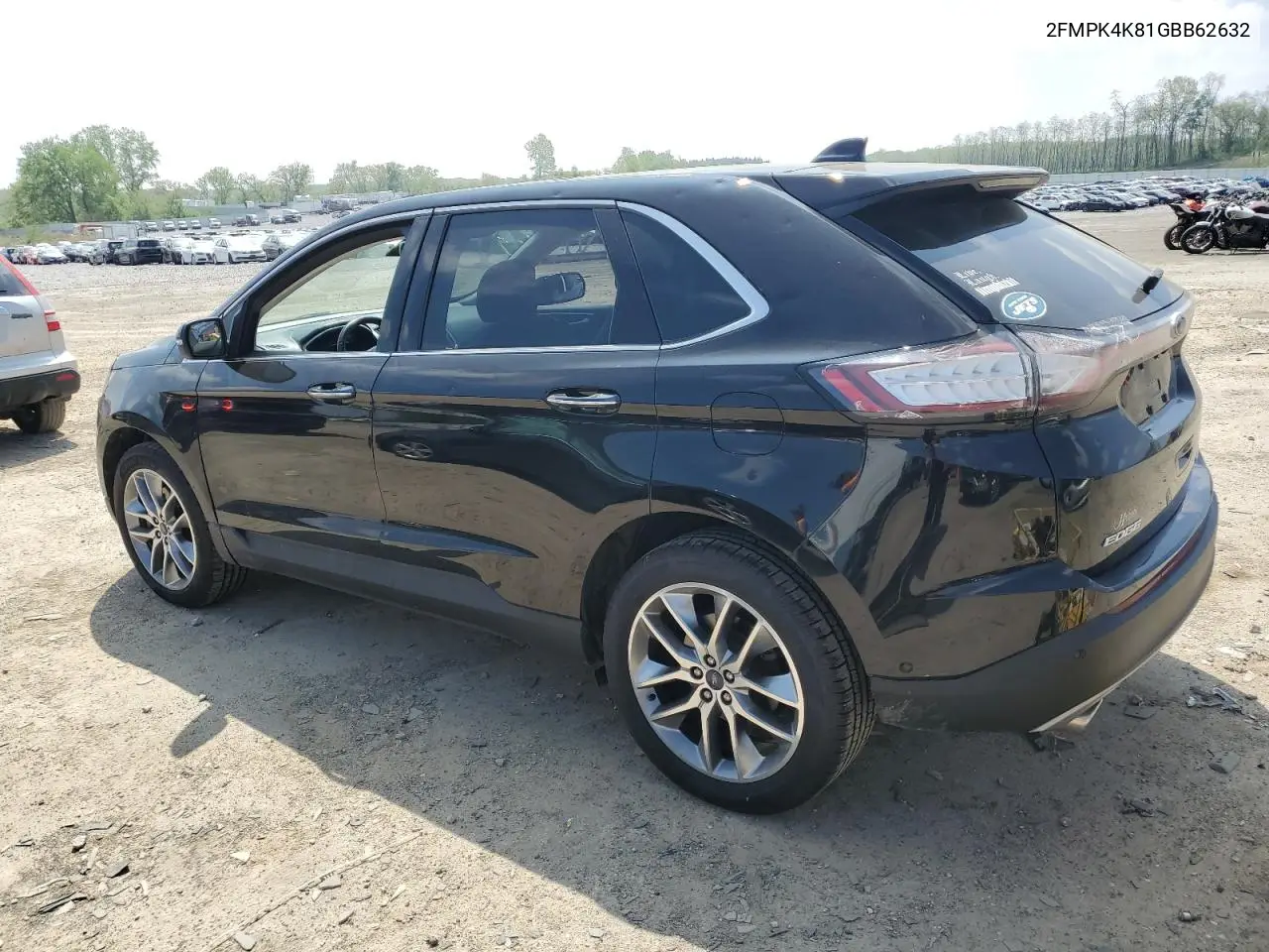 2016 Ford Edge Titanium VIN: 2FMPK4K81GBB62632 Lot: 56498955