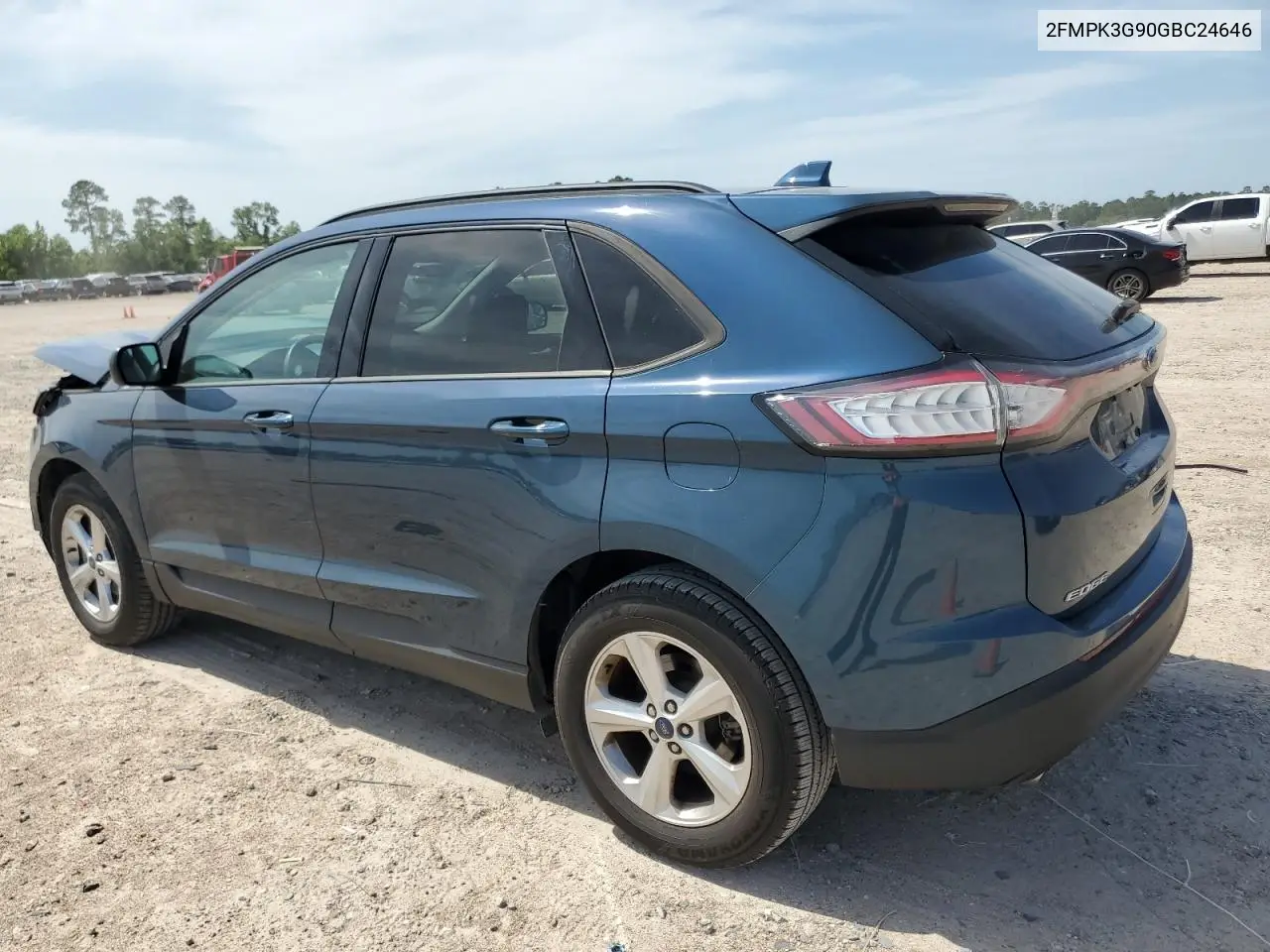 2016 Ford Edge Se VIN: 2FMPK3G90GBC24646 Lot: 56724215