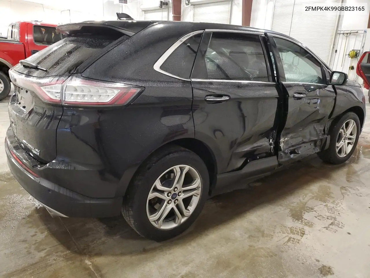 2016 Ford Edge Titanium VIN: 2FMPK4K99GBB23165 Lot: 56864875