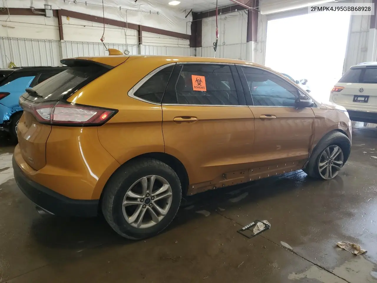 2016 Ford Edge Sel VIN: 2FMPK4J95GBB68928 Lot: 60737215