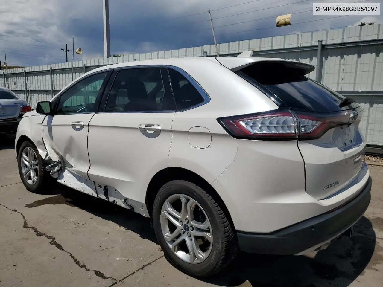 2fmpk4k98gbb54097 2FMPK4K98GBB54097 2016 Ford Edge Titanium