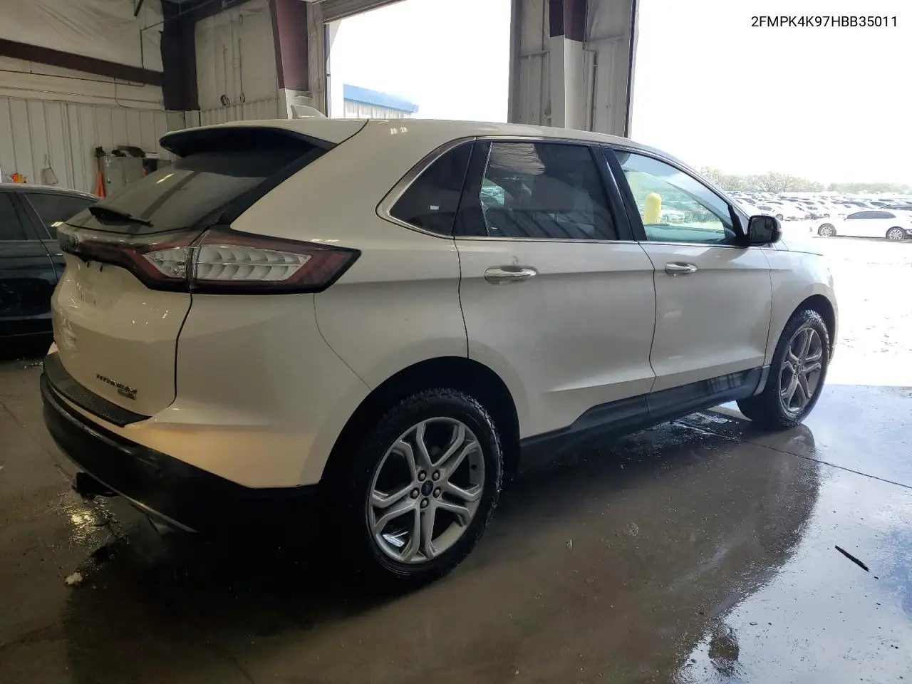 2017 Ford Edge Titanium VIN: 2FMPK4K97HBB35011 Lot: 56633005