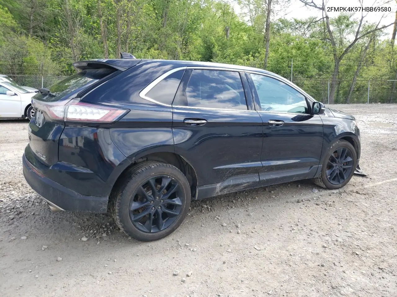 2017 Ford Edge Titanium VIN: 2FMPK4K97HBB69580 Lot: 56880595