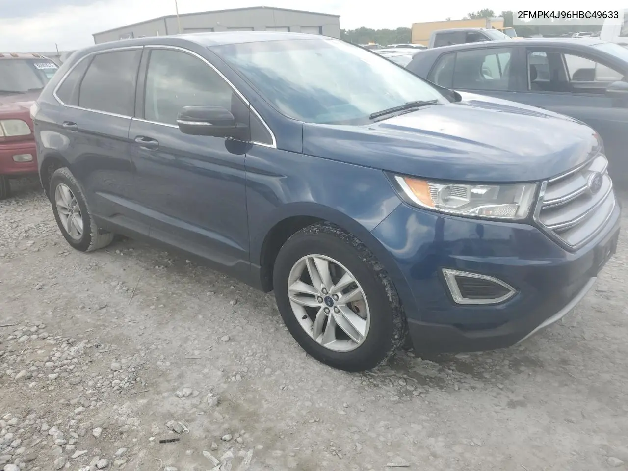 2017 Ford Edge Sel VIN: 2FMPK4J96HBC49633 Lot: 57080745