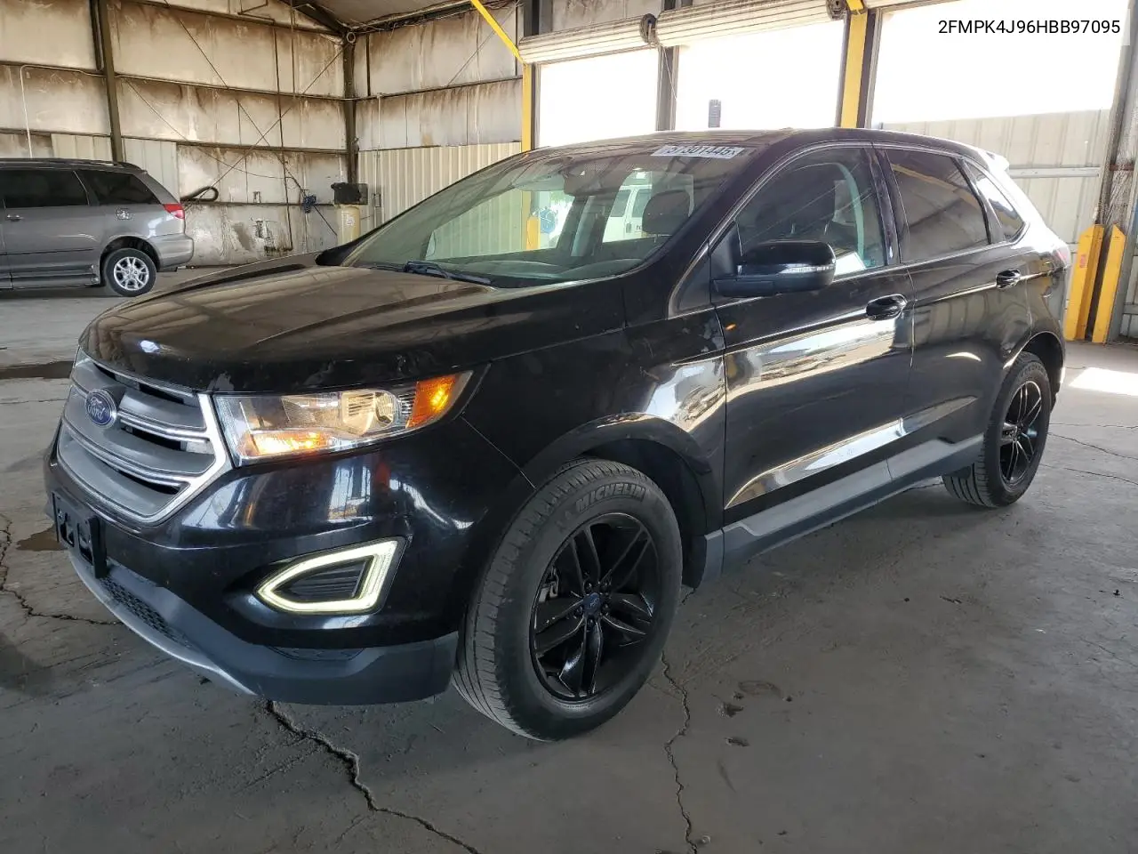 2017 Ford Edge Sel VIN: 2FMPK4J96HBB97095 Lot: 57301445