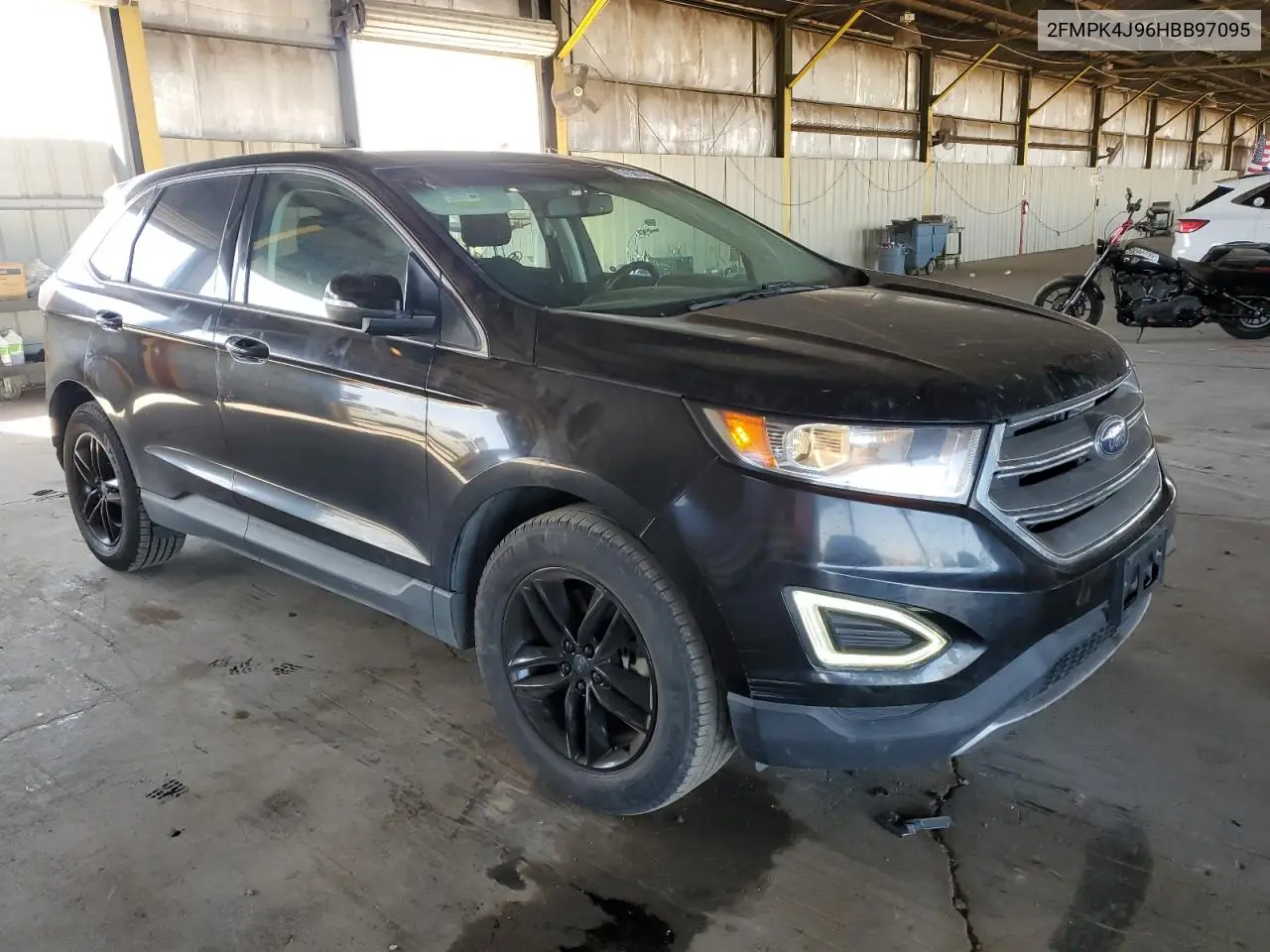 2017 Ford Edge Sel VIN: 2FMPK4J96HBB97095 Lot: 57301445