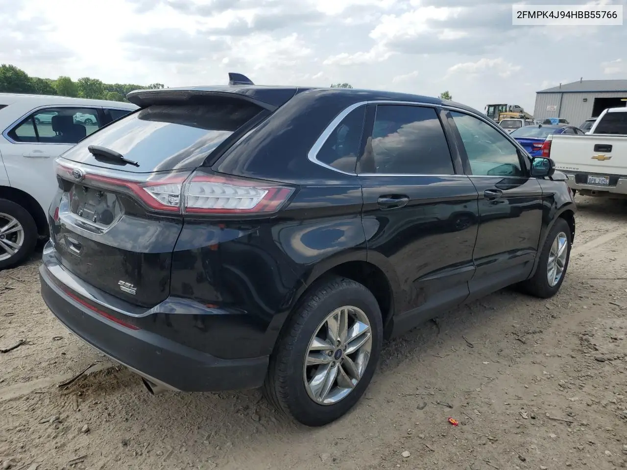 2017 Ford Edge Sel VIN: 2FMPK4J94HBB55766 Lot: 60960765