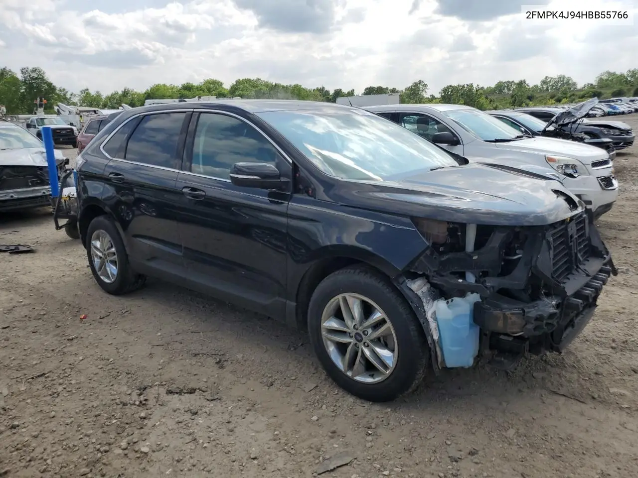 2017 Ford Edge Sel VIN: 2FMPK4J94HBB55766 Lot: 60960765
